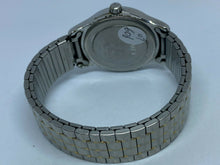 Load image into Gallery viewer, Timex Mens 30m Dual Tone Stretch Analog Quartz Watch Hours~Day Date~New Battery
