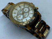 Load image into Gallery viewer, Anne Klein Swiss Men Lady Faux Tiger Skin Analog Quartz Watch Hour~Date~New Batt
