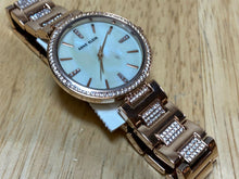 Load image into Gallery viewer, Anne Klein Lady Swarovski Crystals Rose Gold Analog Quartz Watch Hour~New Batter
