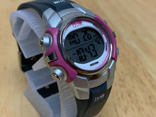 Load image into Gallery viewer, Timex 1440 Sports Lady 50m Silver Digital Alarm Chrono Watch Hour~New Battery
