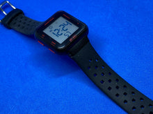 Load image into Gallery viewer, Armitron 45/7123 Lady Black Square Digital Alarm Chrono Watch Hours~New Battery
