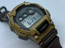 Load image into Gallery viewer, Casio W-735H Mens 100m Brown Digital Vibration Alarm Quartz Watch Hours~New Batt
