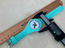 Load image into Gallery viewer, YL Logo Mens Green White Japan Movement Analog Quartz Watch Hours~New Battery
