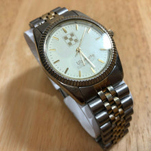 Load image into Gallery viewer, Vintage Ultimate EXT Men Classic Fluted Bezel Analog Quartz Watch Hours~New Batt

