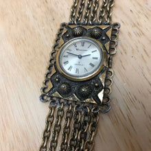 Load image into Gallery viewer, Vintage Vendome Lady 7 Jewels 4-Chain Roman Hand-Winding Mechanical Watch Hours
