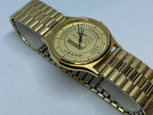 Load image into Gallery viewer, Hamilton Aircraft UA 9812U Men Gold Tone Swiss Analog Quartz Watch Hour~New Batt
