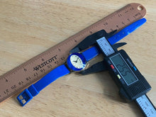 Load image into Gallery viewer, Vintage Chateau Lady Gold tone Blue Swiss Hand-Wind Mechanical Watch Hours
