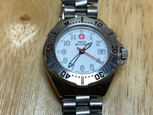 Load image into Gallery viewer, Swiss Military Lady 100m Move Bezel Diver Analog Quartz Watch Hour~Date~New Batt
