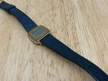 Load image into Gallery viewer, Vintage Timex Lad Gold Tone Leather LCD Dial Analog Quartz Watch Hour~New Batter

