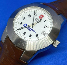 Load image into Gallery viewer, Swiss Army Constellation Energy Men 100m Analog Quartz Watch Hours~Date~New Batt
