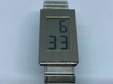 Load image into Gallery viewer, Ventura Design On Time Sapphire Rectangle LCD Digital Quartz Watch Hour~New Batt
