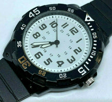 Load image into Gallery viewer, Vintage Japan Movt Men Military Dial Black Analog Quartz Watch Hours~New Battery
