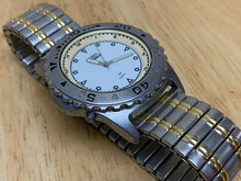 Load image into Gallery viewer, Vintage Timex Men Moving Bezel Diver Style Analog Quartz Watch Hours~New Battery
