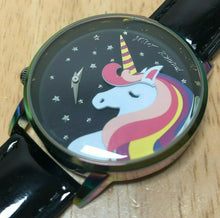 Load image into Gallery viewer, Unused Betsey Johnson Lady 3D Pony Rainbow Analog Quartz Watch Hours~New Battery
