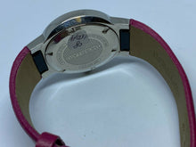 Load image into Gallery viewer, Morellato Lady Silver Steel Leather Rhinestone Analog Quartz Watch Hour~New Batt
