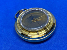 Load image into Gallery viewer, VTG Roxhall Swiss Lady Mystery Dial Hand-Wind Necklace Pendant Pocket Watch Hour
