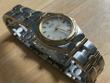 Load image into Gallery viewer, Citizen Eco-Drive E010 Lady Dual Tone Steel Solar Analog Quartz Watch Hours~Date
