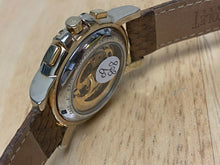 Load image into Gallery viewer, Unbranded Men 20 Jewels Sapphire Golden Skeleton Automatic Self-Wind Watch hour
