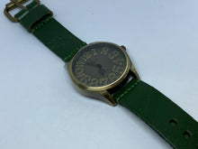 Load image into Gallery viewer, Unused Geneva Mens Antique Bronze Finish Analog Quartz Watch Hours~New Battery
