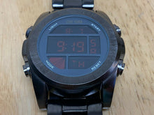 Load image into Gallery viewer, Zoo York Mens Heavy Black Digital Quartz Alarm Chrono Watch Hours~New Battery
