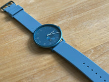 Load image into Gallery viewer, Skagen Aaren Men Lady 30m Small Second Blue Analog Quartz Watch Hour~New Battery
