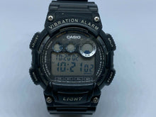 Load image into Gallery viewer, Casio W-735H Mens 100m Black Digital Vibration Alarm Quartz Watch Hours~New Batt
