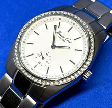 Load image into Gallery viewer, Kenneth Cole KC4722 Men Lady Small Second Steel Quartz Watch Hours~New Battery
