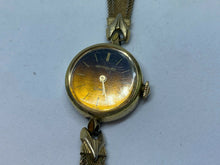 Load image into Gallery viewer, VTG Wittnauer-Longines Lady 10k Gold Filled Band Hand-Wind Mechanical Watch Hour
