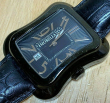 Load image into Gallery viewer, Morellato Men 50m Black Diamond On Crown Analog Quartz Watch Hours~Date~New Batt
