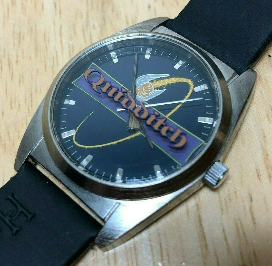 Harry Potter Quidditch By Seiko SII Men 30m Analog Quartz Watch Hour~New Battery