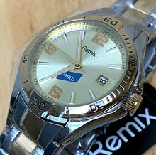 Load image into Gallery viewer, Unused Remix Baird Men 30m Dual Tone Steel Analog Quartz Watch Hours~New Battery
