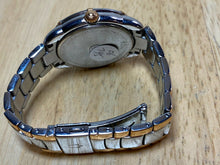 Load image into Gallery viewer, Bulova 98R177 Lady 24 Real Diamonds Dual Tone Analog Quartz Watch Hours~New Batt
