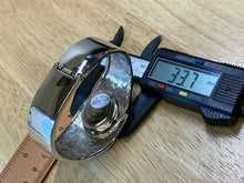 Load image into Gallery viewer, Victoria Wieck Bling Crystals Silver Cuff Bangle Quartz Watch Hours~New Battery
