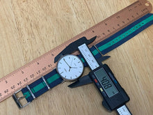 Load image into Gallery viewer, Timex Indiglo 40mm Mens 30m Silver White Analog Quartz Watch Hours~New Battery
