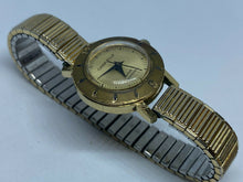Load image into Gallery viewer, Vintage 1974 Caravelle By Bulova Lady Gold Tone Hand-Wind Mechanical Watch Hours
