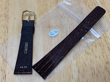 Load image into Gallery viewer, Original Seiko Canada Brown Genuine Leather Gold Buckle Watch Strap Band~20mm
