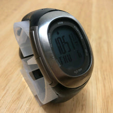 Load image into Gallery viewer, Nike SM0032 IPX8 Lady Silver Black Digital Alarm Chrono Watch Hours~New Battery
