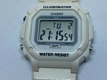 Load image into Gallery viewer, Casio F-108WHC Men All White Digital Alarm Chrono Quartz Watch Hours~New Battery
