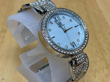 Load image into Gallery viewer, Unused Daisy Fuentes Lady Rhinestone Cuff Bangle Quartz Watch Hours~New Battery
