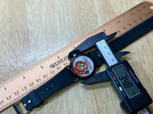 Load image into Gallery viewer, Vintage Valdawn Buccaneers Men Black Moving Football Analog Quartz Hour~New Batt
