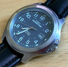 Load image into Gallery viewer, Timex Expedition Men 50m Military Silver Analog Quartz Watch Hours~Date~New Batt
