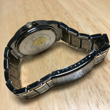 Load image into Gallery viewer, US Polo Assn Mens Gold-Black Japan Movt Analog Quartz Watch Hours~New Battery
