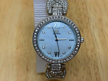 Load image into Gallery viewer, Unused Daisy Fuentes Lady Rhinestone Cuff Bangle Quartz Watch Hours~New Battery
