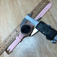 Load image into Gallery viewer, Unbranded Lady Pink Black Reverse LCD Digital Alarm Chrono Watch Hour~New Batter
