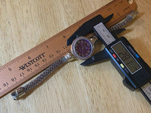 Load image into Gallery viewer, by Hugo Lady Silver Rhinestone Japan Movt Analog Quartz Watch Hours~New Battery
