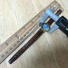 Load image into Gallery viewer, Vintage LA Express Lady Mosaic Dial Prism Crystal Quartz Watch Hours~New Battery
