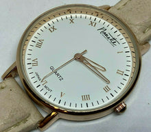 Load image into Gallery viewer, Nanette Lady Rose Gold Tone White Dial Analog Quartz Watch Hours~New Battery
