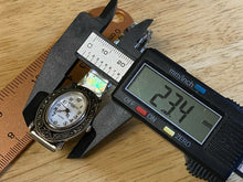 Load image into Gallery viewer, Vintage LA Express Lady Abalone MOP Oval Analog Quartz Watch Hours~New Battery
