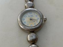 Load image into Gallery viewer, Coach Lady 30m Sterling-Tone Steel Bracelet Analog Quartz Watch Hour~New Battery
