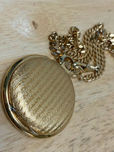 Load image into Gallery viewer, Vintage Westclox 17J Gold Tone Half Hunter Hand-Wind Pendant Pocket Watch Hours
